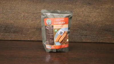 сосиски с гречей