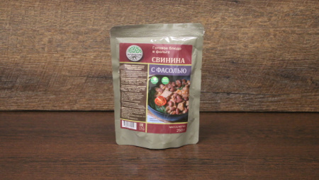 свинина с фасолью