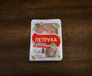 Мякоть бедра цыпленка-бройлера, без кожи "Петруха",  лоток, 1/12